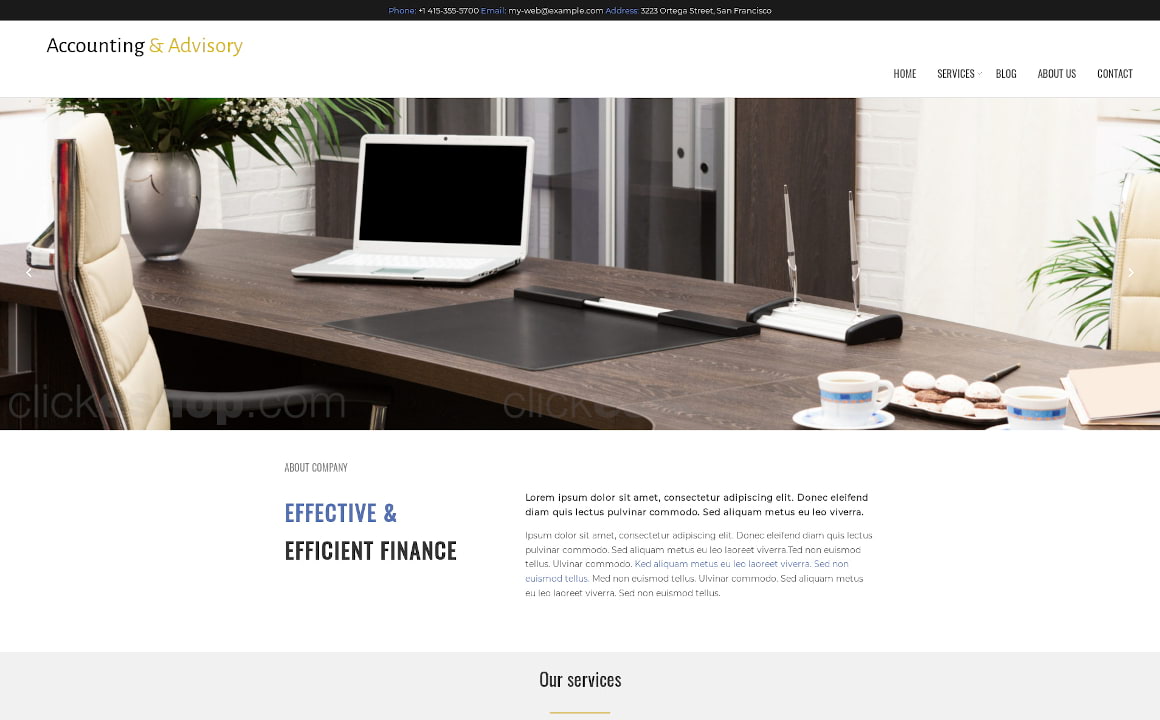 stránka pre: školenia, kurzy, osobná stránka